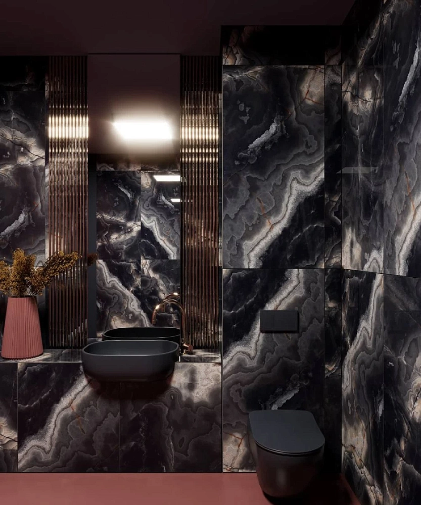 картинка Керамогранит Jazz Black ID 2327G 60*120см (1.44м2/2шт) 