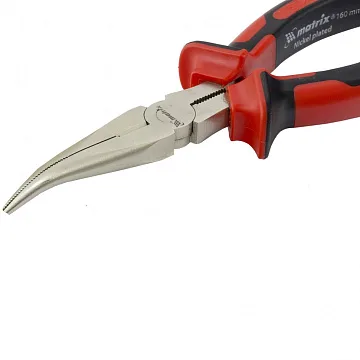 картинка Длинногубцы изогнутые Nickel Matrix 160мм 17420  являющийся официальным дистрибьютором в России 