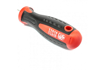 картинка Отвертка двухкомпонентная рукоятка Profi Matrix SL5.5*125мм 11816  являющийся официальным дистрибьютором в России 
