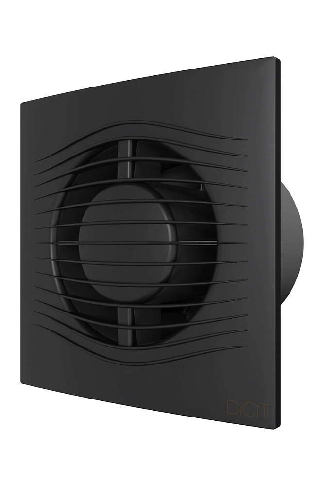 картинка Вентилятор накладной Era Slim D100 Темно-серый 