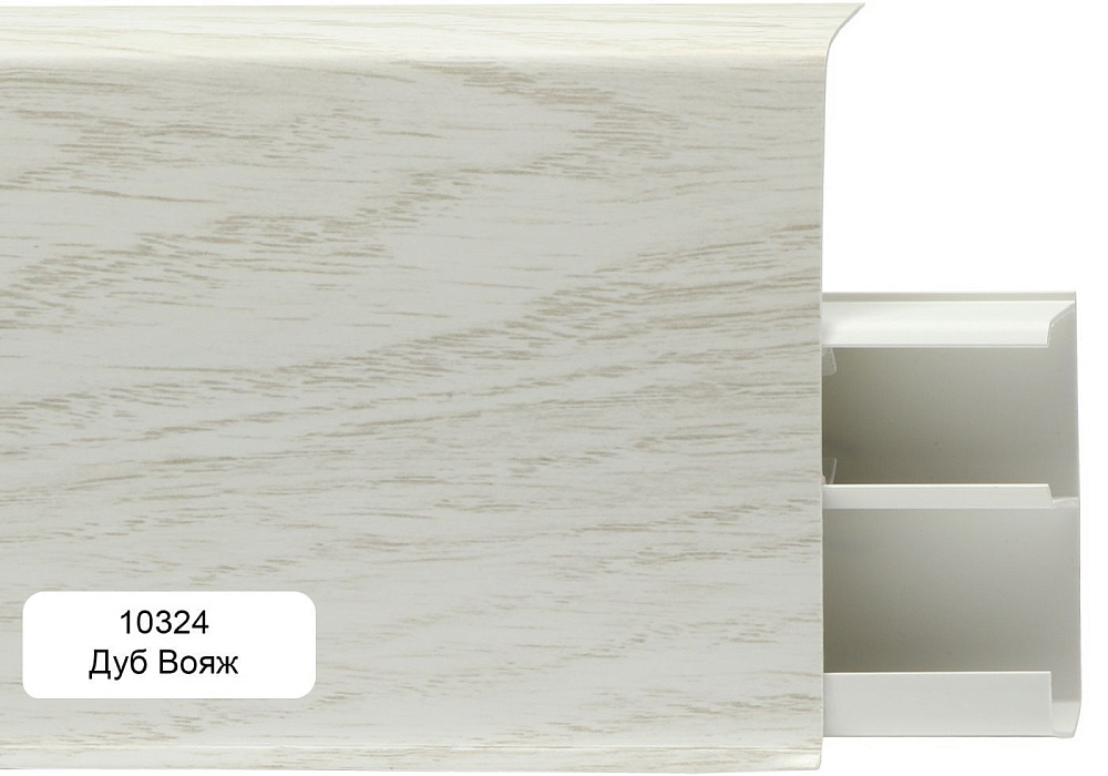 картинка Плинтус со съемной панелью Royce 100мм (упак.15шт)10324 Дуб Вояж 