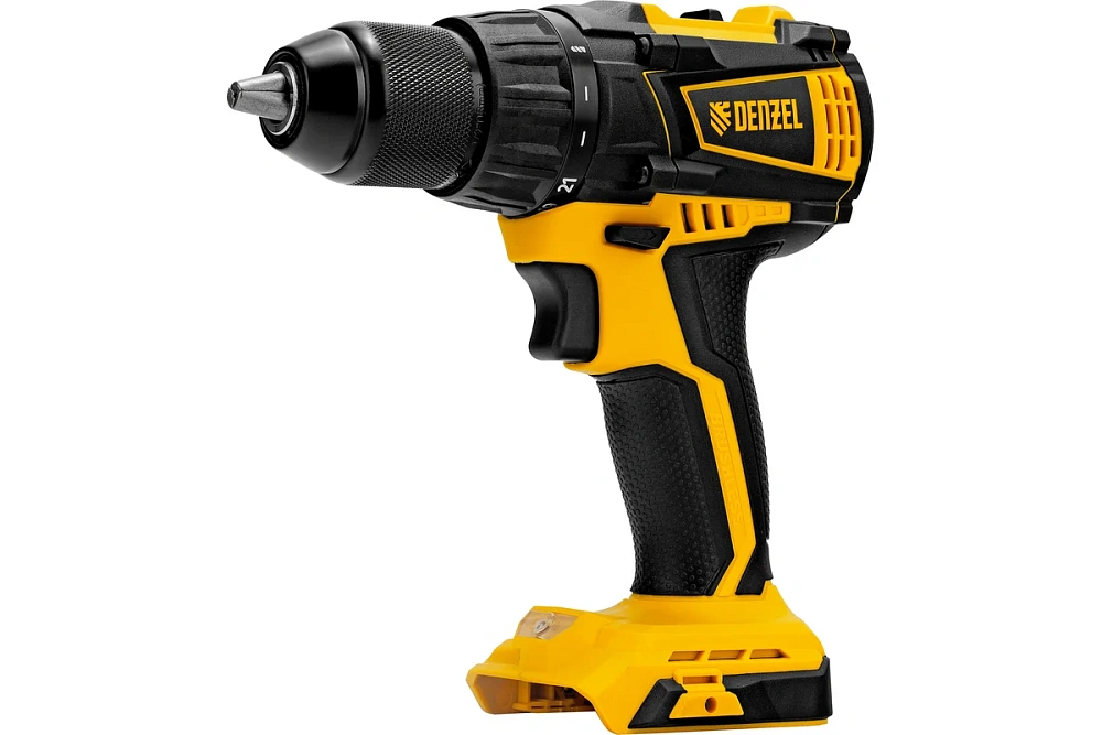 картинка Дрель-шуруповерт аккумуляторная BLDL-IB-18-0 18В Denzel 26122 