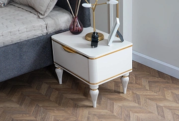 картинка Тумба прикроватная Belinda Bedside table Weltew  являющийся официальным дистрибьютором в России 
