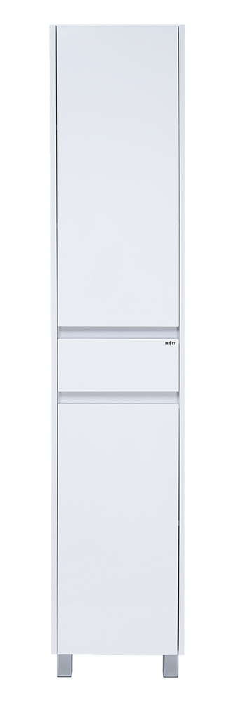 картинка Пенал Алиса 35 1ящ напольный белый R Misty, Ограниченно годен 