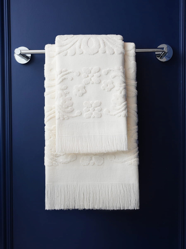 картинка Полотенце Arya с бахромой 70*140 Isabel Soft экрю 