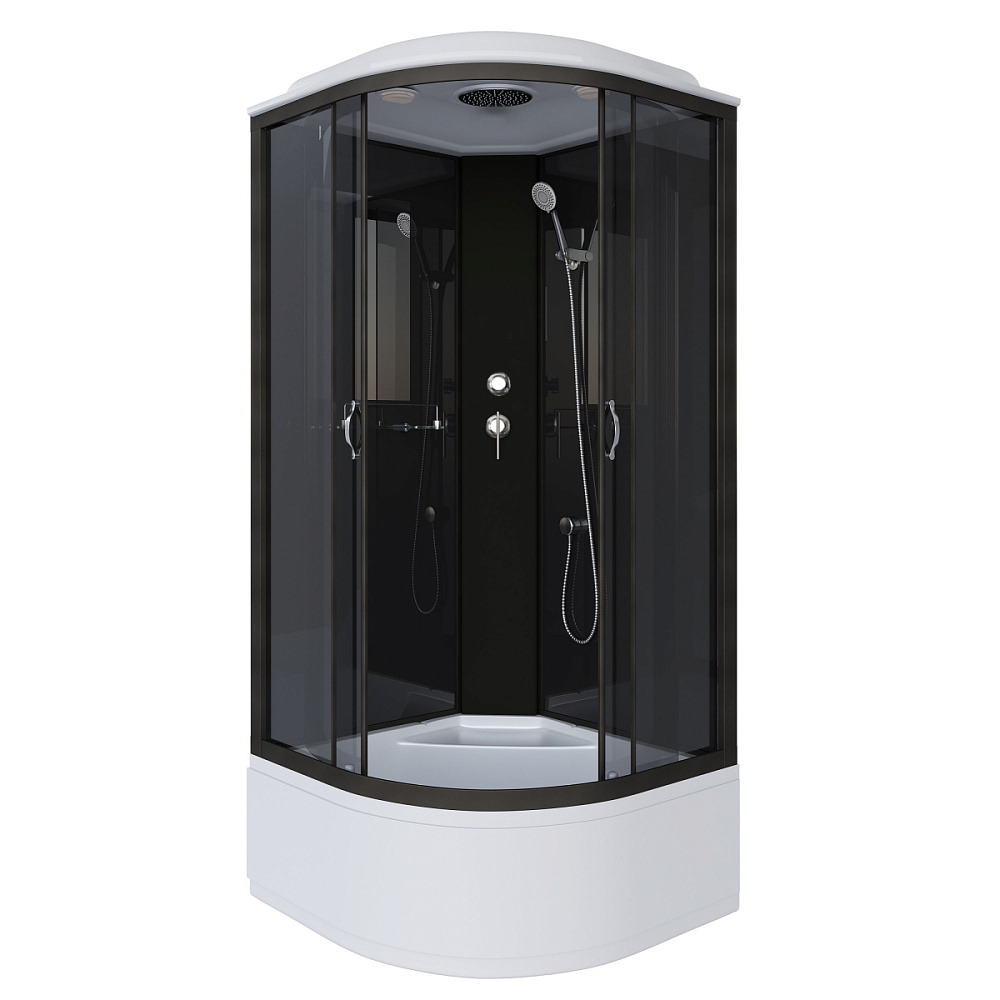 картинка Душ.кабина NG-6508-14 (900*900*2150) (4 мест) Lux/Niagara 