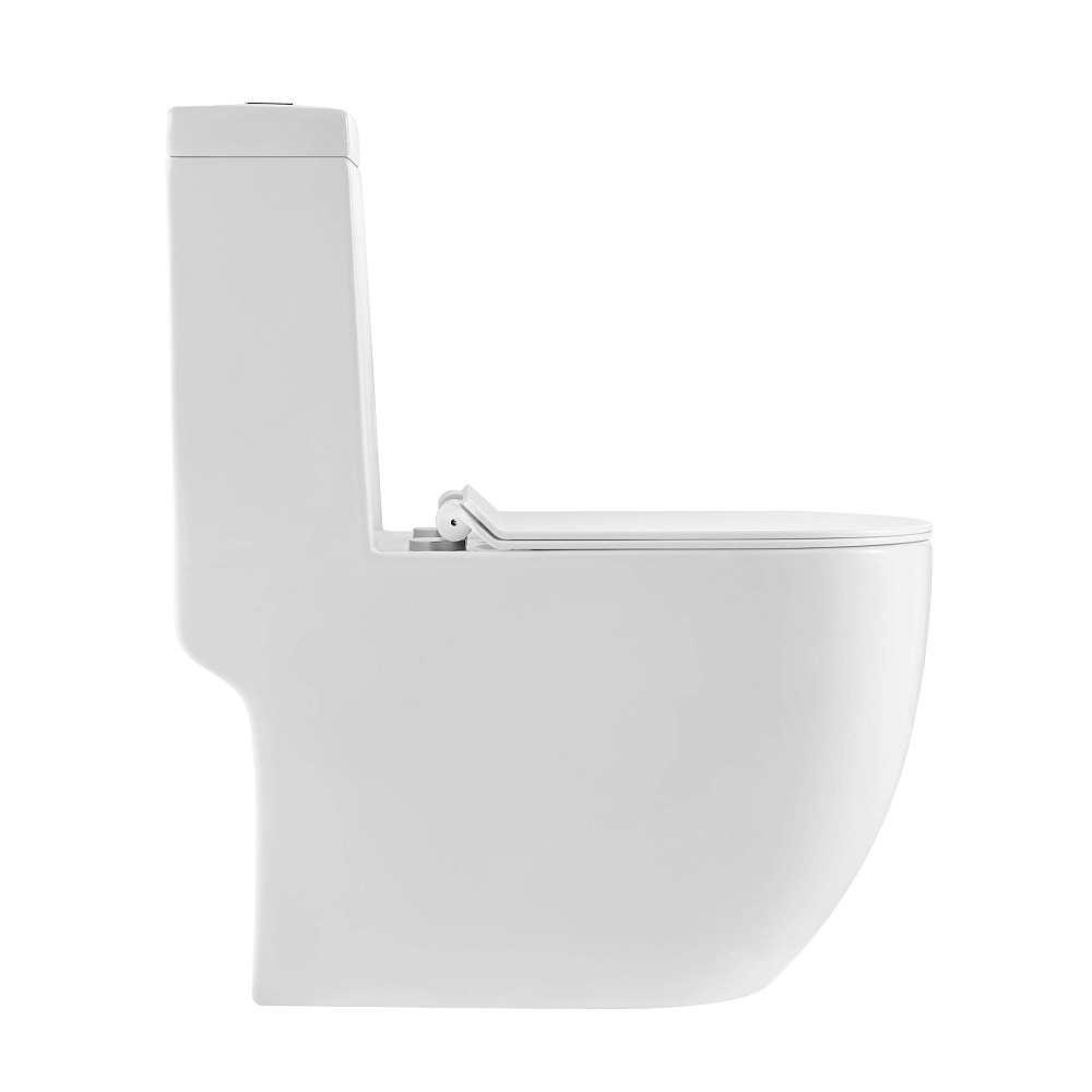 картинка Унитаз-моноблок Twin с крышкой Soft-close Sole 