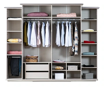 картинка Шкаф Emirgan Wardrobe 6-ти дверный Weltew  являющийся официальным дистрибьютором в России 