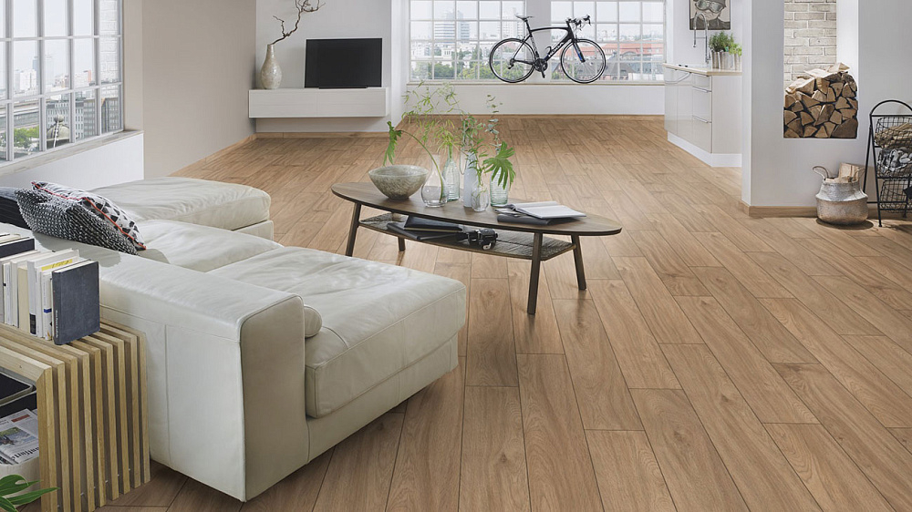 Ламинат K338 Дуб Креденца 1285*192*8мм (2.22м2/9шт) от гипермаркета ТАТАЕВ