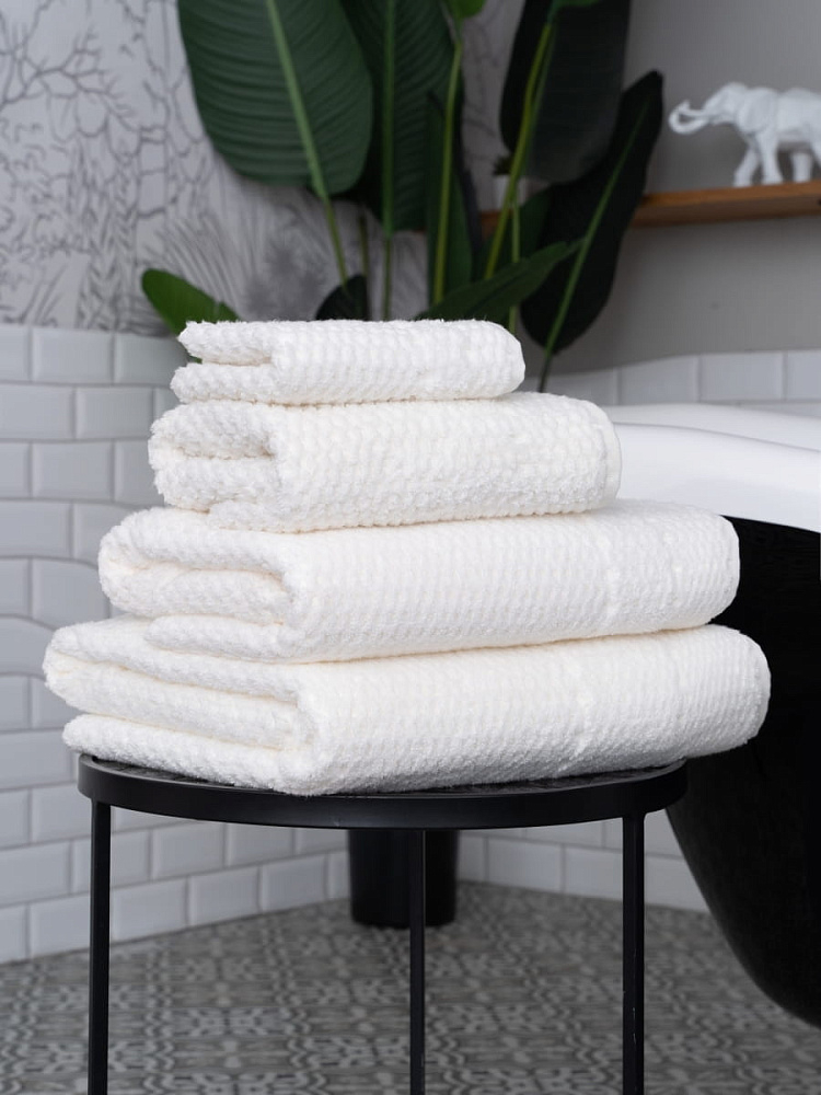 картинка Полотенце Arya 100*150 Arno кремовый 