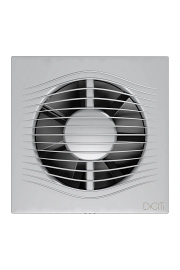 картинка Вентилятор накладной SLIM D125 Gray metal DICITI SLIM 5C gray metal  являющийся официальным дистрибьютором в России 