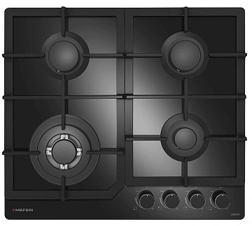 картинка Варочная панель газовая MGH604BK Glass Comfort  являющийся официальным дистрибьютором в России 