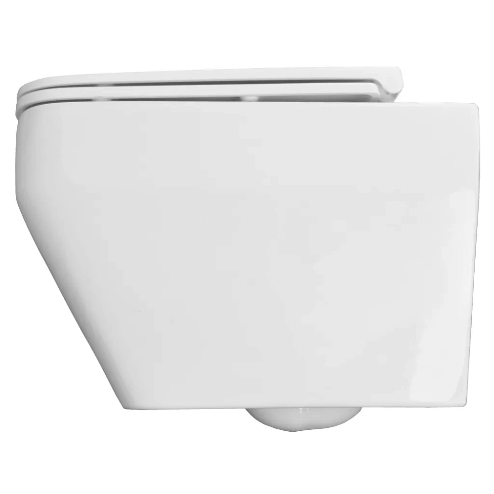 картинка Унитаз Moneo AZ-0062 подвесной безоб-ковый с сиденьем микролифт Azario 