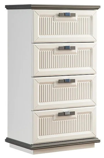 картинка Комод Marmaris Cream Chest of Drawer Weltew  являющийся официальным дистрибьютором в России 