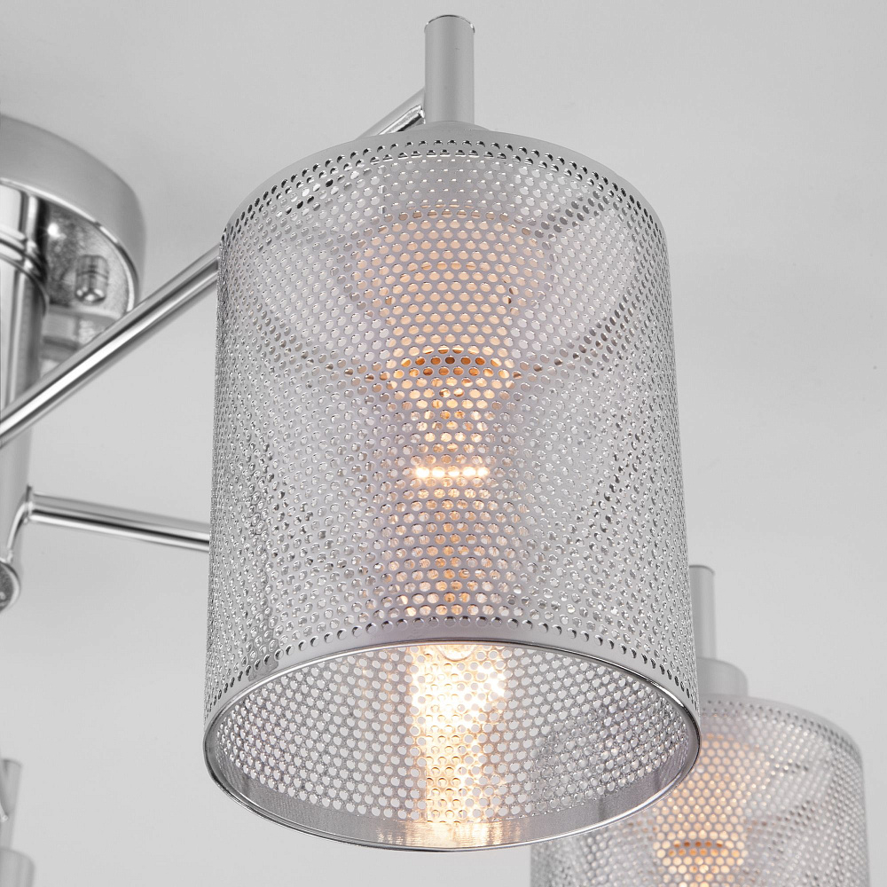 картинка Светильник потолочный Strotskis 70109/5 хром 