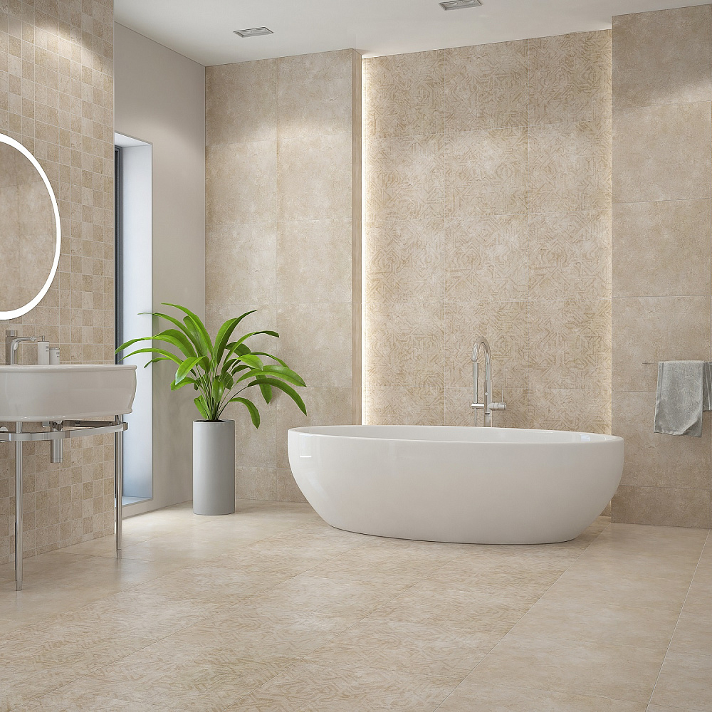 картинка Керамогранит Детройт 1 светло-серый 50*50см (1.25м2/5шт) 