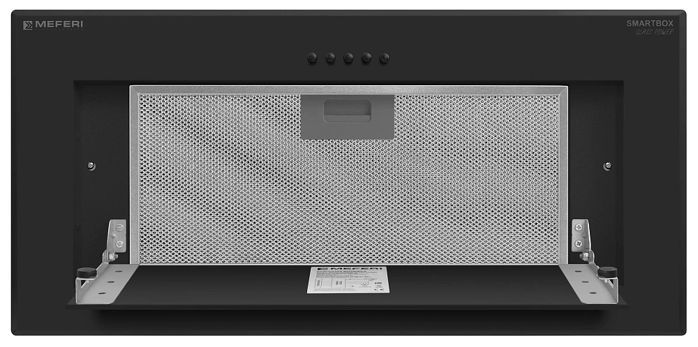 картинка Вытяжка полновстраиваемая SmartBox60BK Power 