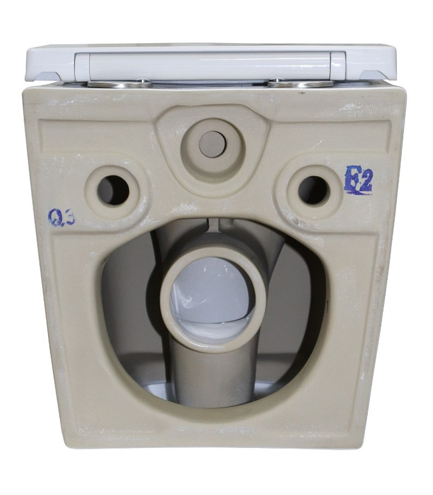 картинка Унитаз Teramo подвесной безободковый с сиденьем микро AZ-0052-UQ3 Azario 