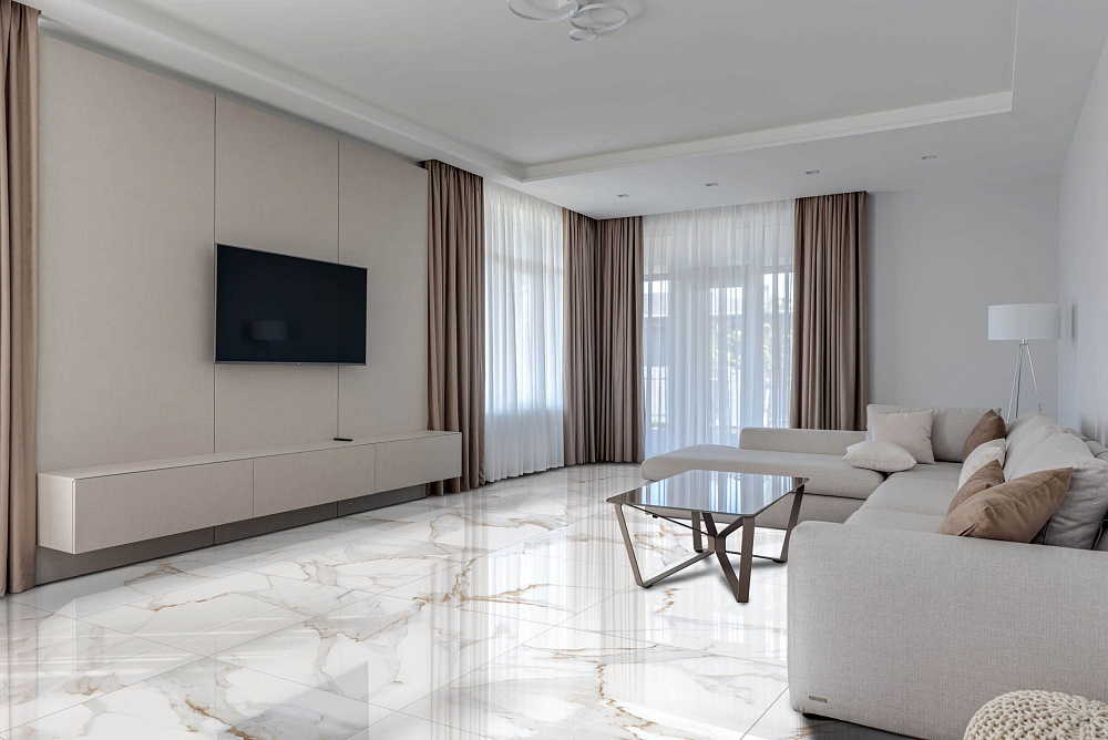 картинка Керамогранит P1Z A0KB AA0H Calcatta White Polished 60*120см (1.43м2/2шт) 