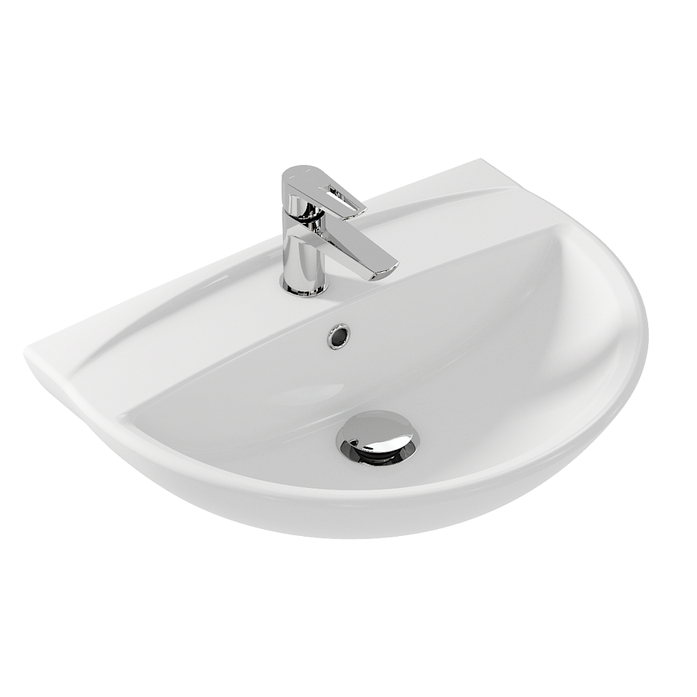 картинка Умывальник с пьедесталом Mito red 60B Cersanit 