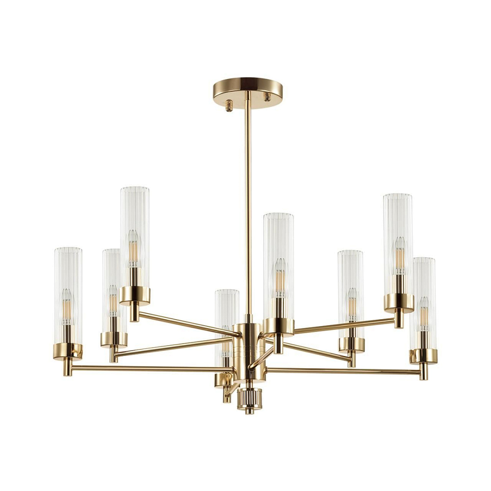 Люстра Lumion Classi LN23 5274/8C золото Kamila от гипермаркета ТАТАЕВ