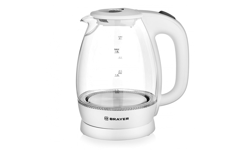 картинка Чайник электрический BRAYER BR1013 WH 