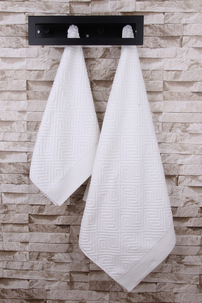 картинка Полотенце Arya велюровое 50*90 Matilda белый 