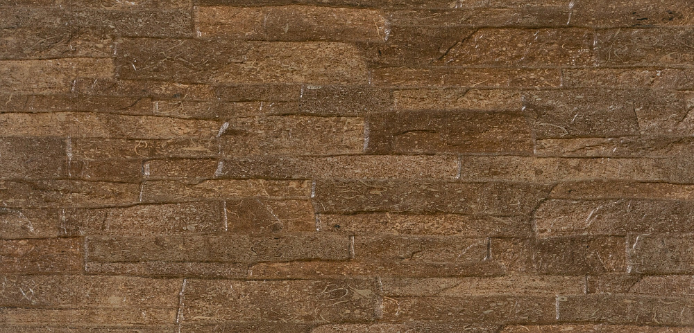 картинка Плитка керамическая Bastion Brown 01 д/стен коричневый 20*40см (1.6м2/20шт) Gracia 