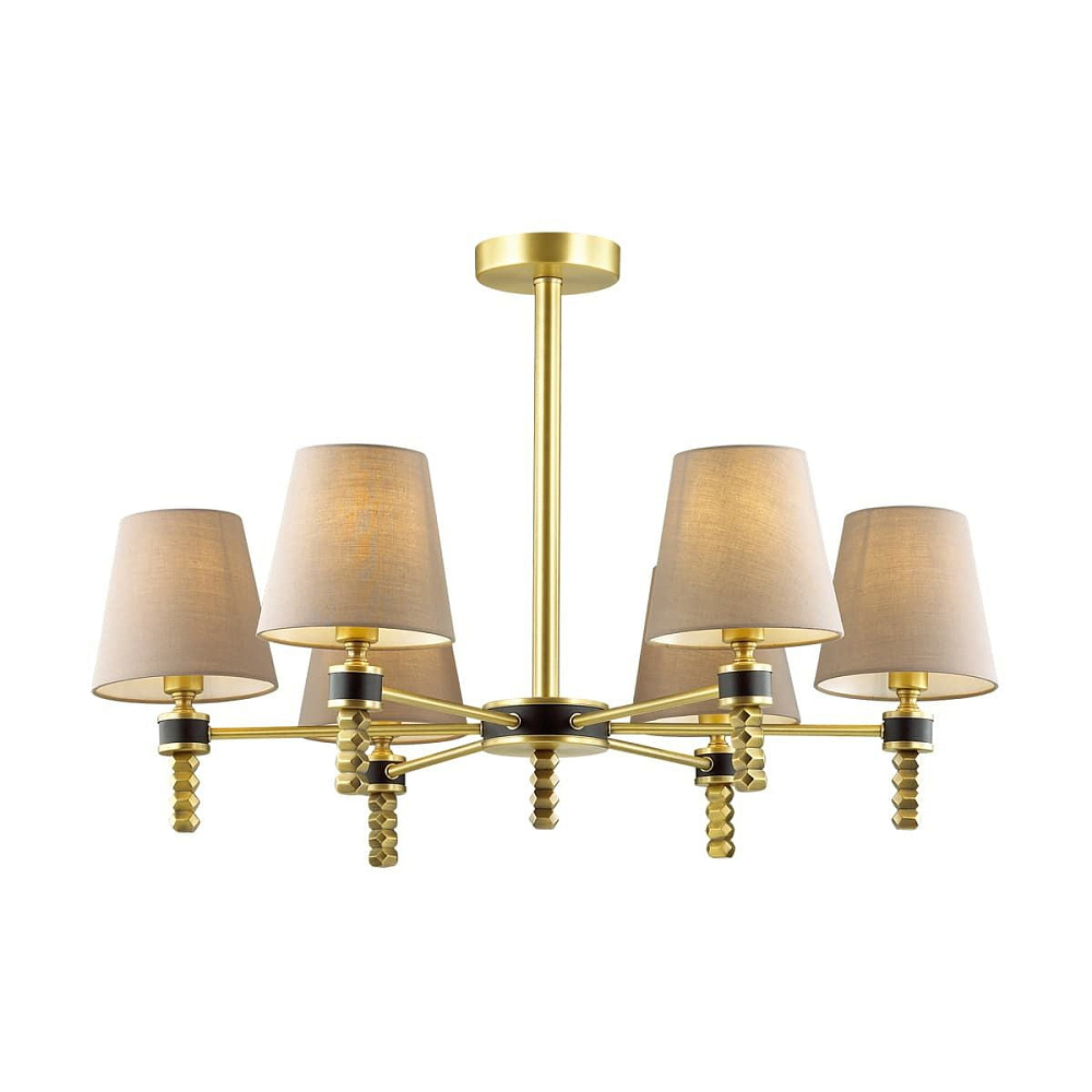 Люстра Lumion Neoclassic LN20 102 4429/6C античная латунь,бежевый MONTANA от гипермаркета ТАТАЕВ