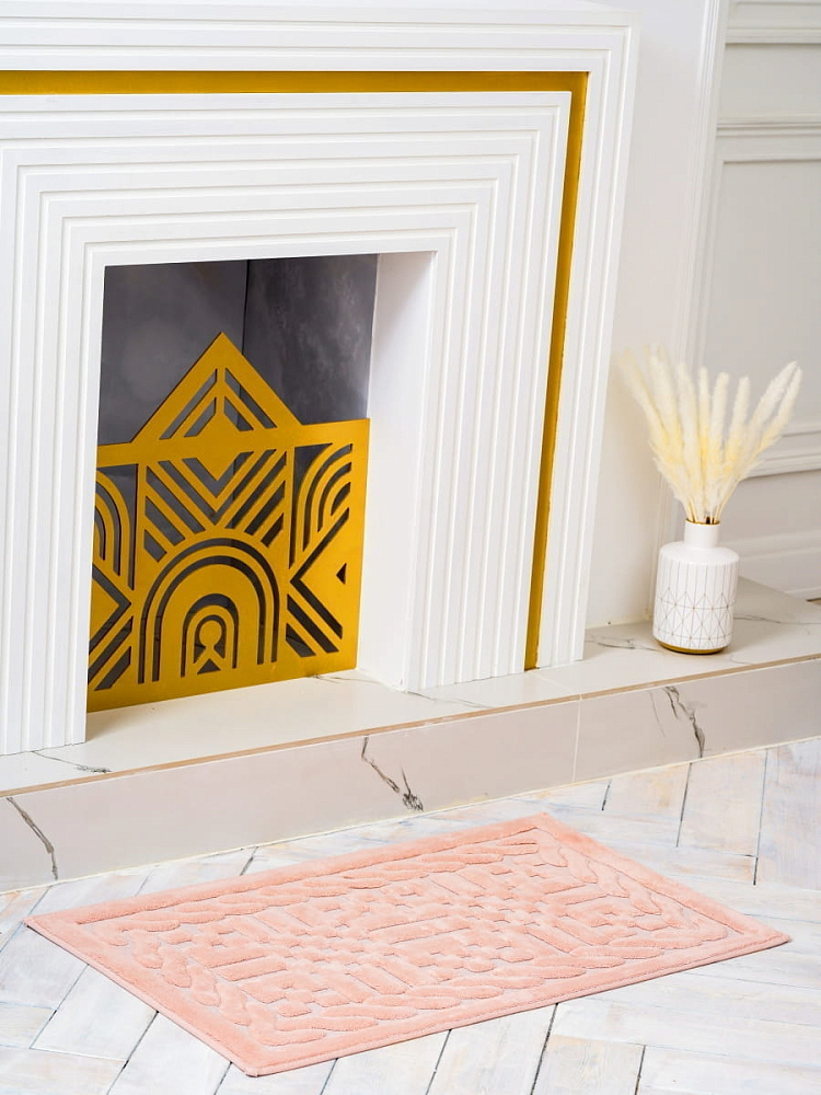 картинка Коврик Arya 70*120 Berceste пудра розовый 