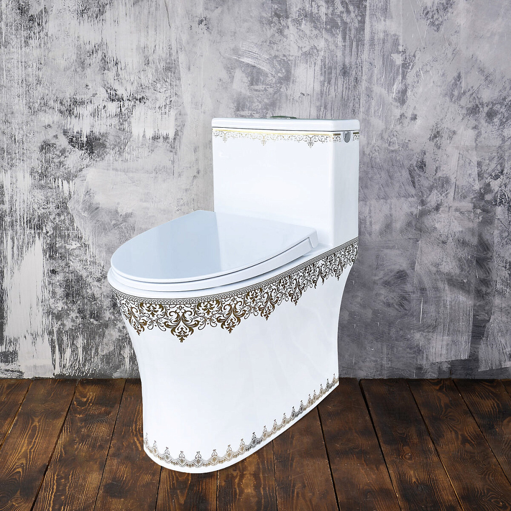 картинка Монолит SM9609 тонкое сиденье ДП Eva Gold НЕ ИСПОЛЬЗОВАТЬ 