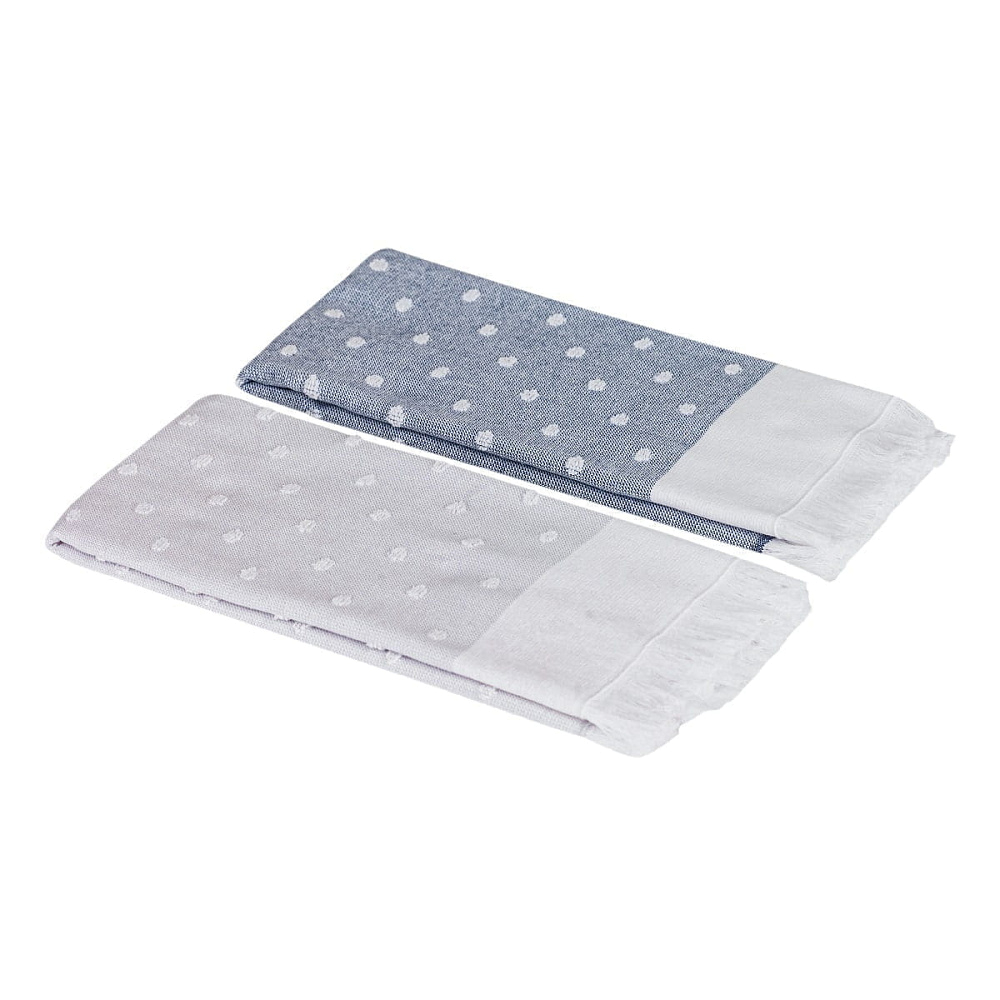 картинка Набор кухонных полотенец Arya 2 Пр.40*60 Punto серый 