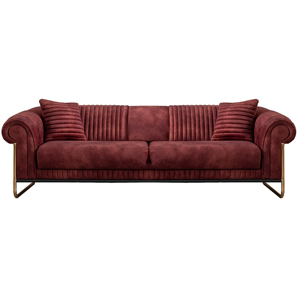 картинка Диван Bornova Three Seater HM-39 трехместный с раздвижным механизмом Weltew 