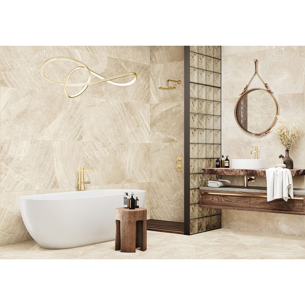 картинка Керамогранит матовый карвинг Rock Sand D120202M 1200*600*9.5 (1.44м2/2шт) 