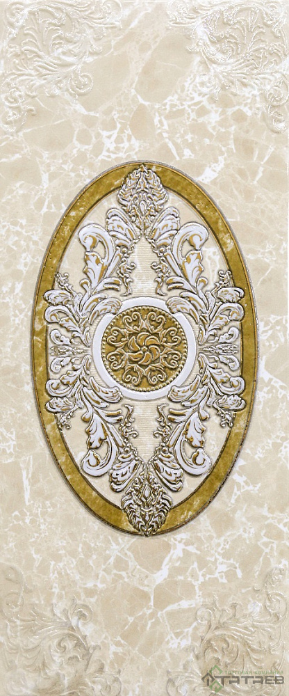 картинка Декор керамический Богемия Медальон 25*60см Gracia 