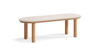 картинка Стул Bodrum Bench STD HM-320 Weltew  являющийся официальным дистрибьютором в России 