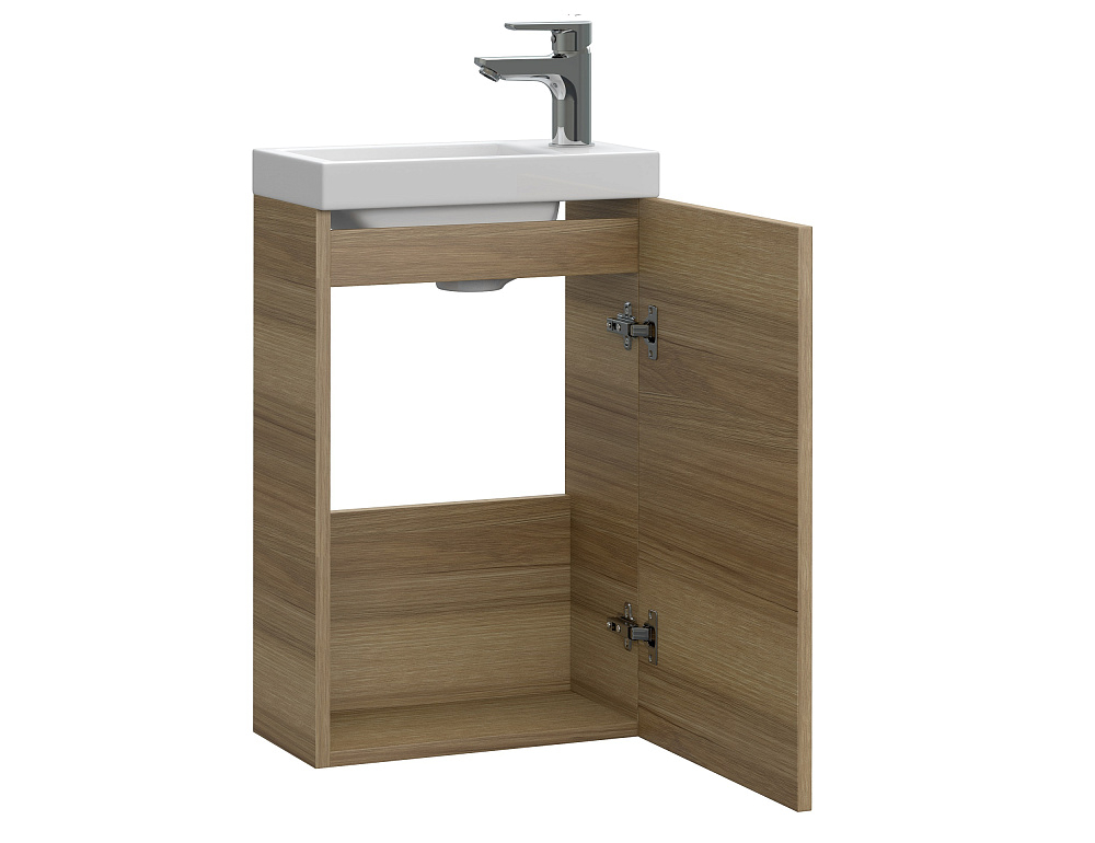 картинка Тумба подвесная Lara 40 орех ум. Como 40 Cersanit 