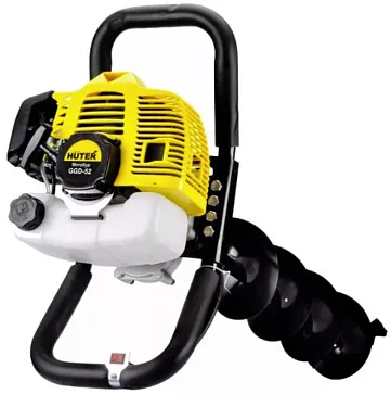 картинка Мотобур Huter GGD-52 2.0кВт объем бака 1,25л  являющийся официальным дистрибьютором в России 