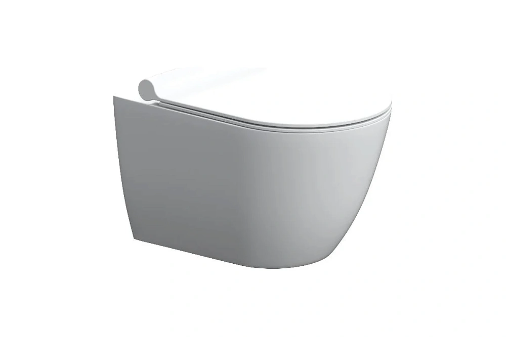 картинка Унитаз подвесной без ободка с сиденьем микролифт SCANDINAVIAN PURE DX36C1701SC L/AMPM 