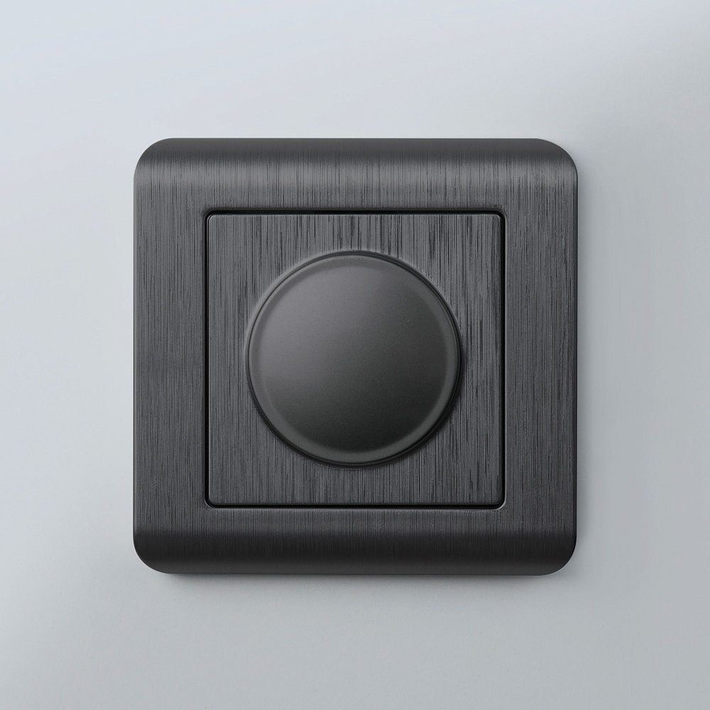 картинка Рамка на 1 пост графит Stream Werkel W0012104 051276 