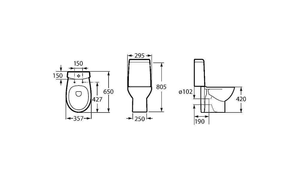 картинка Унитаз Victoria Nord Roca 