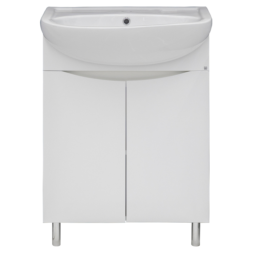 картинка Тумба Смайл 60 прямая О ум. SONATA Соната 60 ЭкоКерама О 0112 Misty 