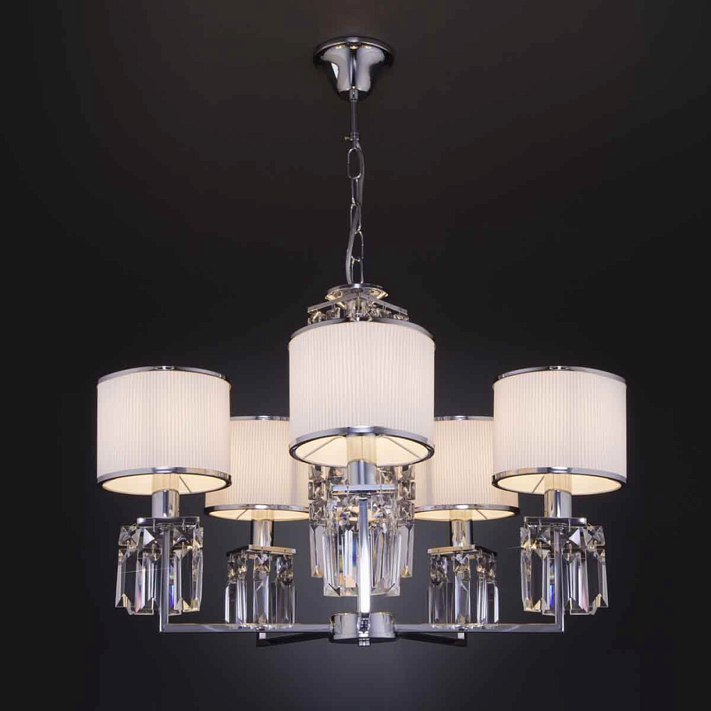 Люстра Strotskis 10099/5 хром/прозрачный хрусталь от гипермаркета ТАТАЕВ