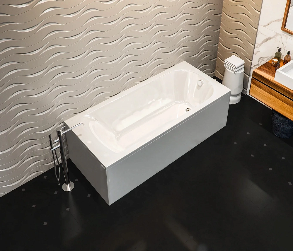 картинка Ванна Нирвана 180*80 без экрана Bas 