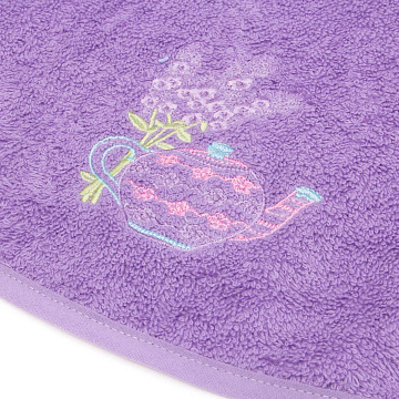 картинка Полотенце кухонное Arya 70*70 Lavender лиловый  являющийся официальным дистрибьютором в России 