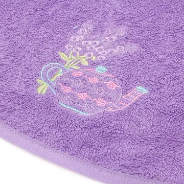картинка Полотенце кухонное Arya 70*70 Lavender лиловый  являющийся официальным дистрибьютором в России 