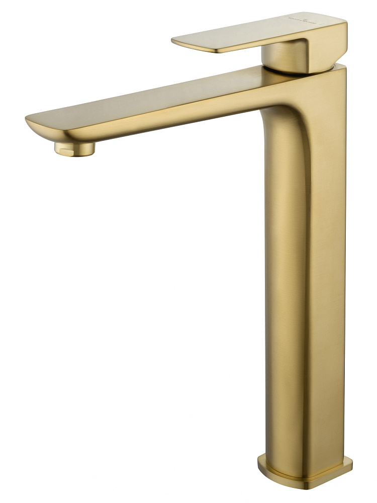 картинка Смеситель для раковины WW-88239003-BG высокий брашированное золото Wonzon & Woghand 
