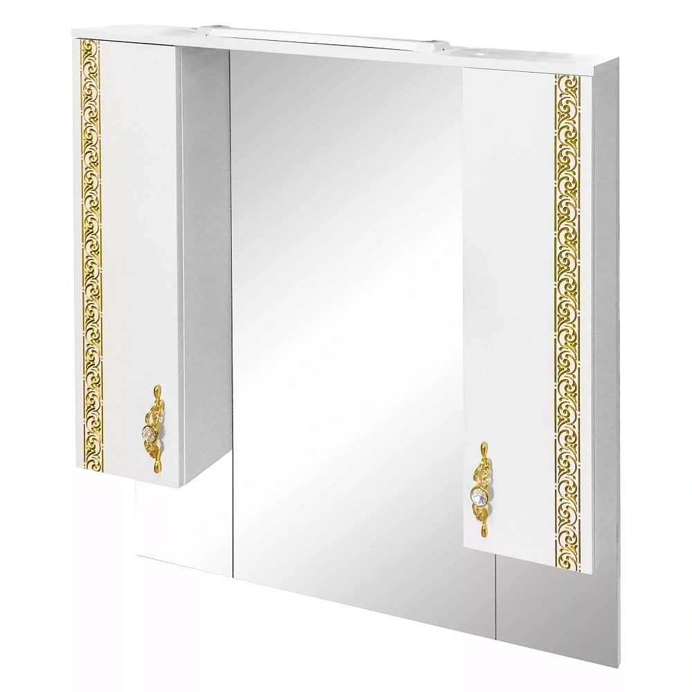 картинка Комплект Каролина 100 Ral 9003 патина золото ум. Энигма 100 Даниэла-Аква 