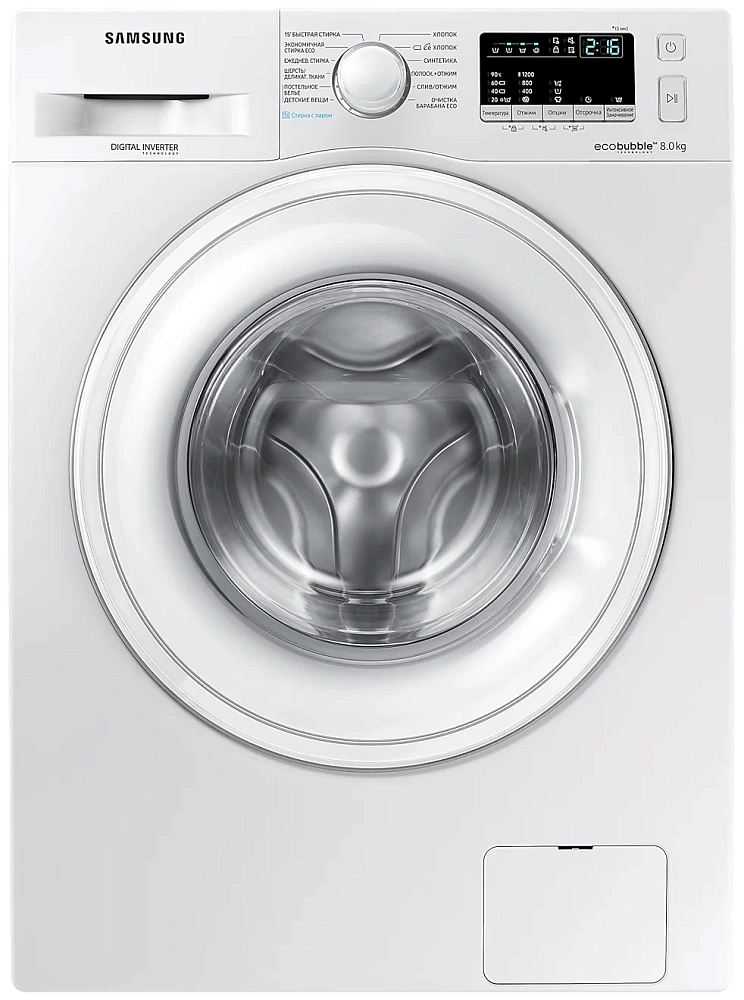 картинка Стиральная машина Samsung WW 80 R 42 LHDW 