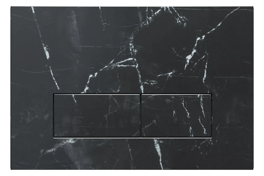 картинка Клавиша смыва универсальная черный мрамор On-X 001 ONX01B0i77 Iddis 